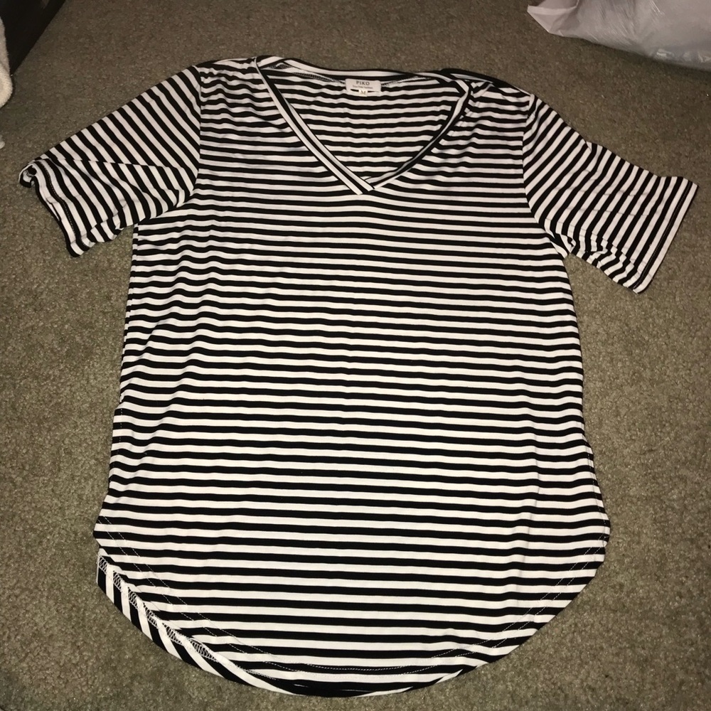 Piko striped t shirt